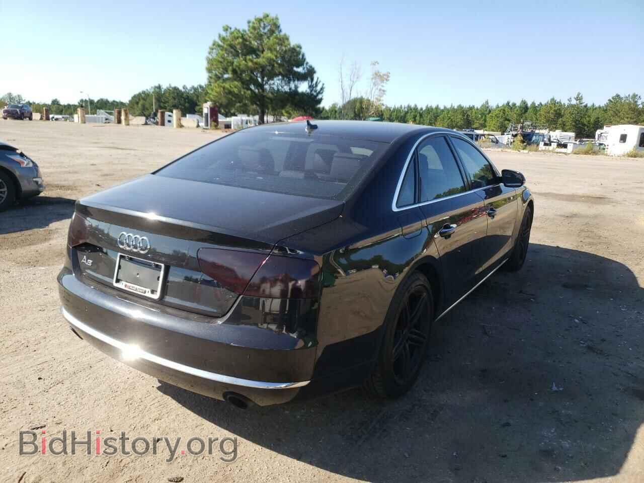 2013 AUDI A8 - VIN: WAUAGAFD8DN001404 - Фото 4
