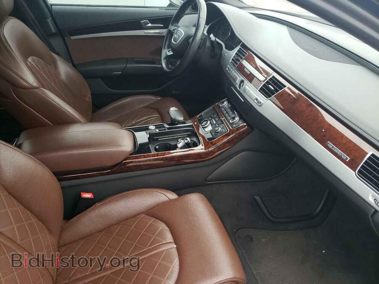 2013 AUDI A8 - VIN: WAUAGAFD8DN001404 - Фото 5