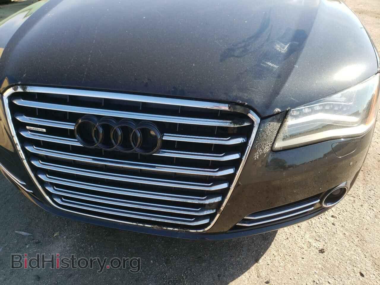 2013 AUDI A8 - VIN: WAUAGAFD8DN001404 - Фото 9
