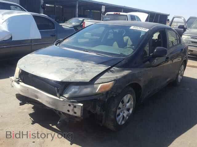 2012 HONDA CIVIC - VIN: 2HGFB2F50CH565417 - Фото 2