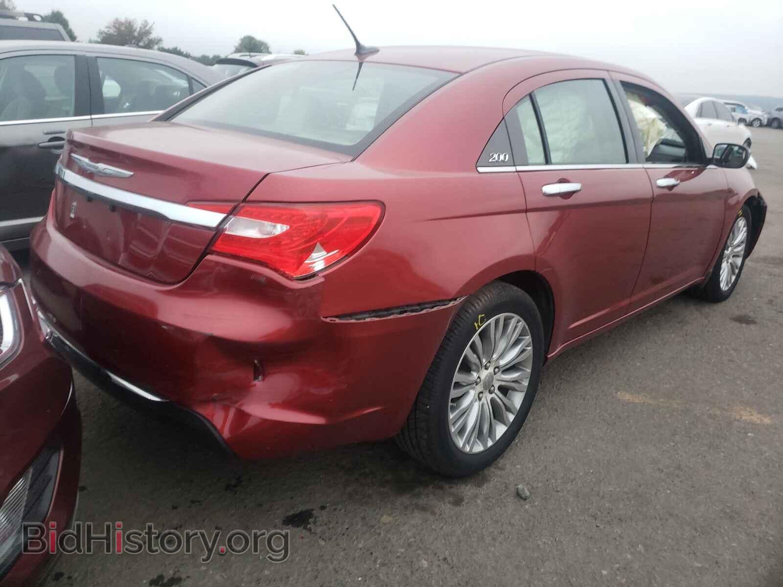 2012 CHRYSLER 200 - VIN: 1C3CCBCG1CN308010 - Фото 4