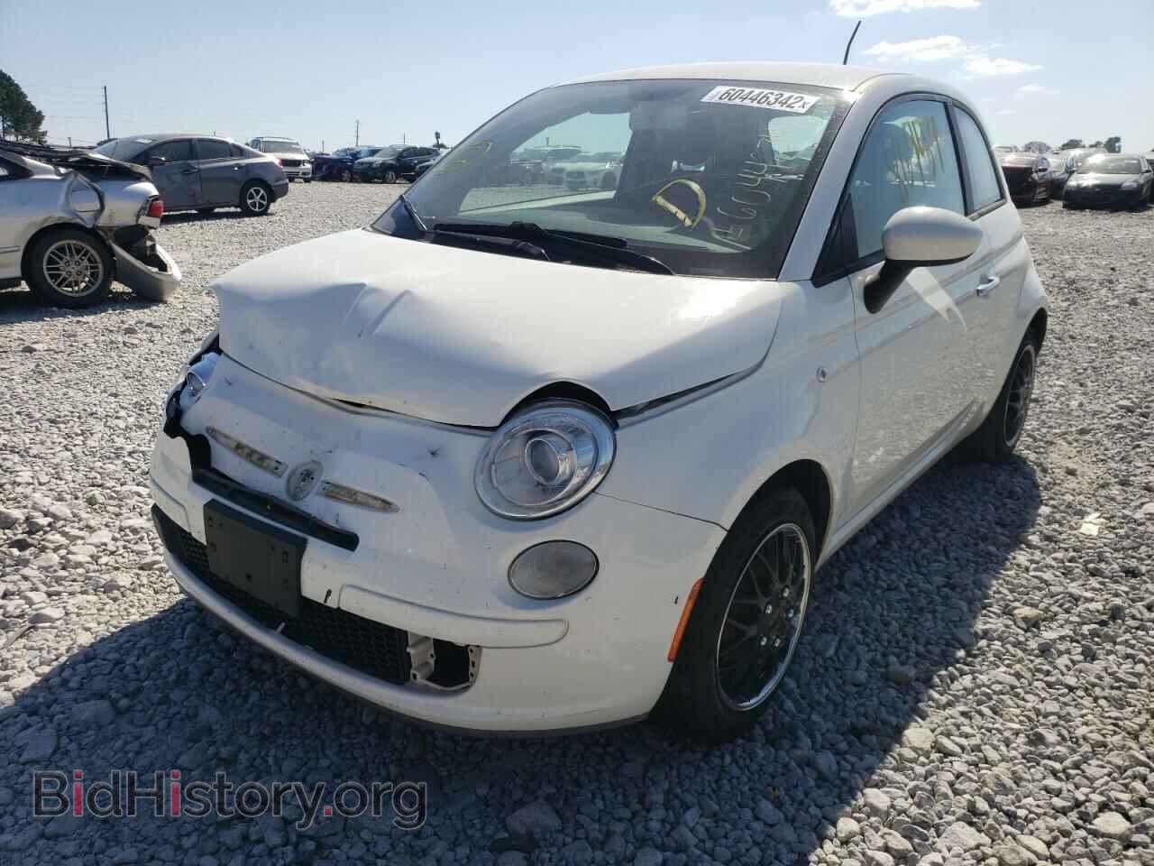 2012 FIAT 500 - VIN: 3C3CFFAR2CT381891 - Фото 2