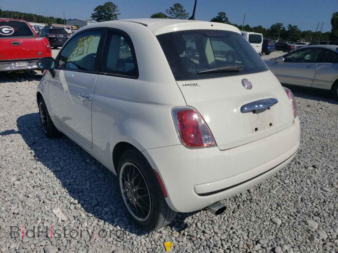 2012 FIAT 500 - VIN: 3C3CFFAR2CT381891 - Фото 3
