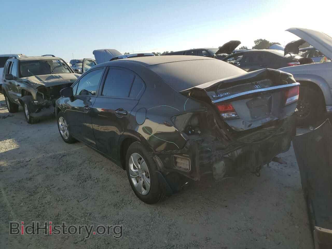 2014 HONDA CIVIC - VIN: 2HGFB2F59EH523220 - Фото 2