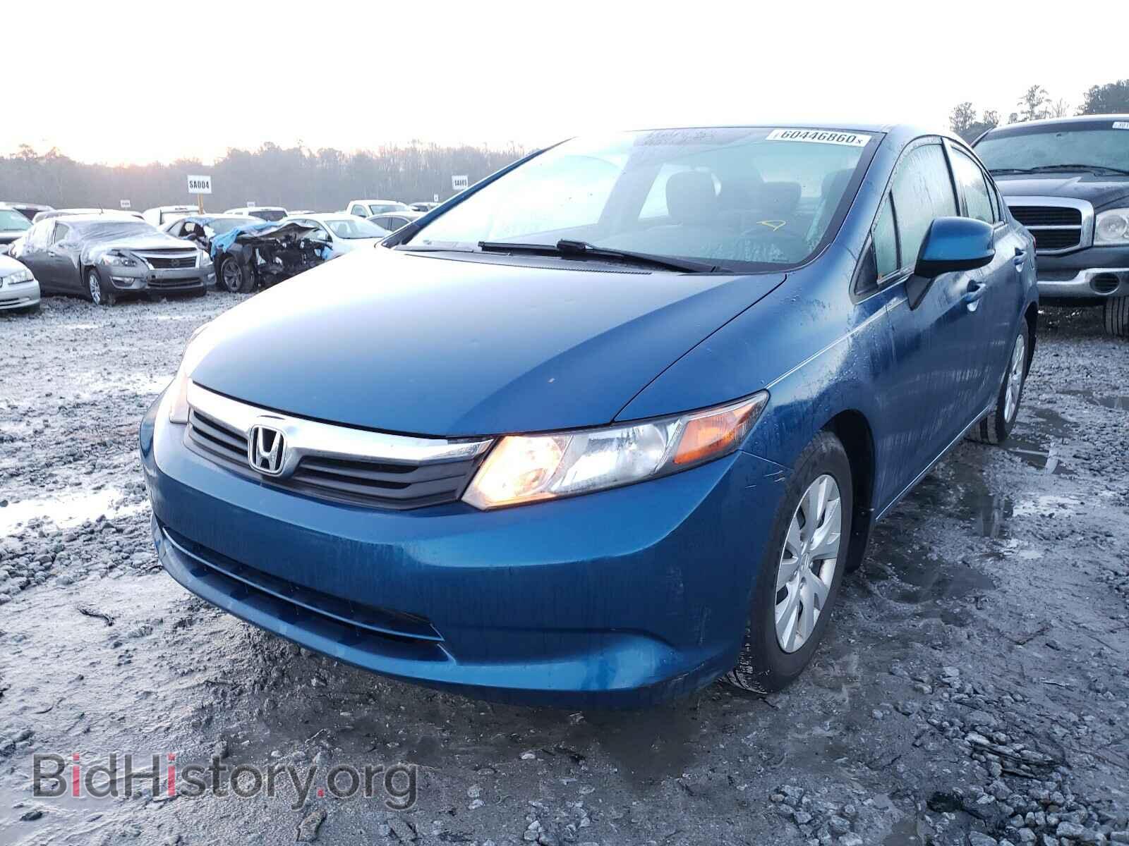 2012 HONDA CIVIC - VIN: 19XFB2F59CE060423 - Фото 2