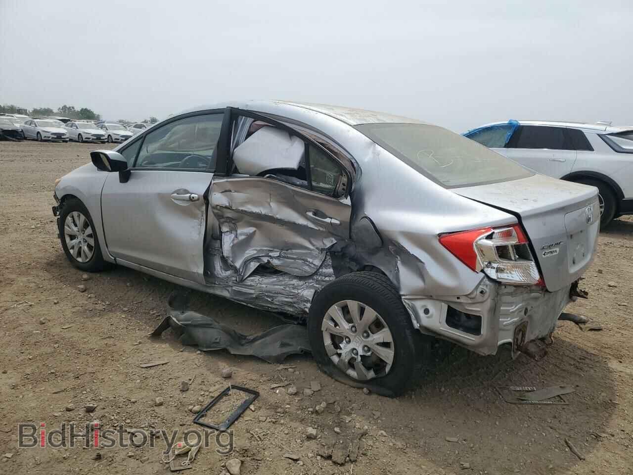2012 HONDA CIVIC - VIN: 19XFB2F55CE072732 - Фото 2