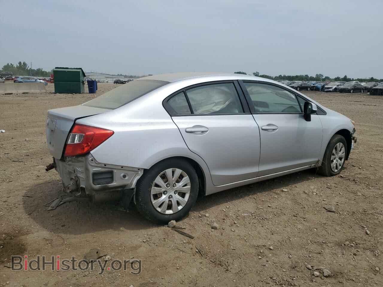 2012 HONDA CIVIC - VIN: 19XFB2F55CE072732 - Фото 3