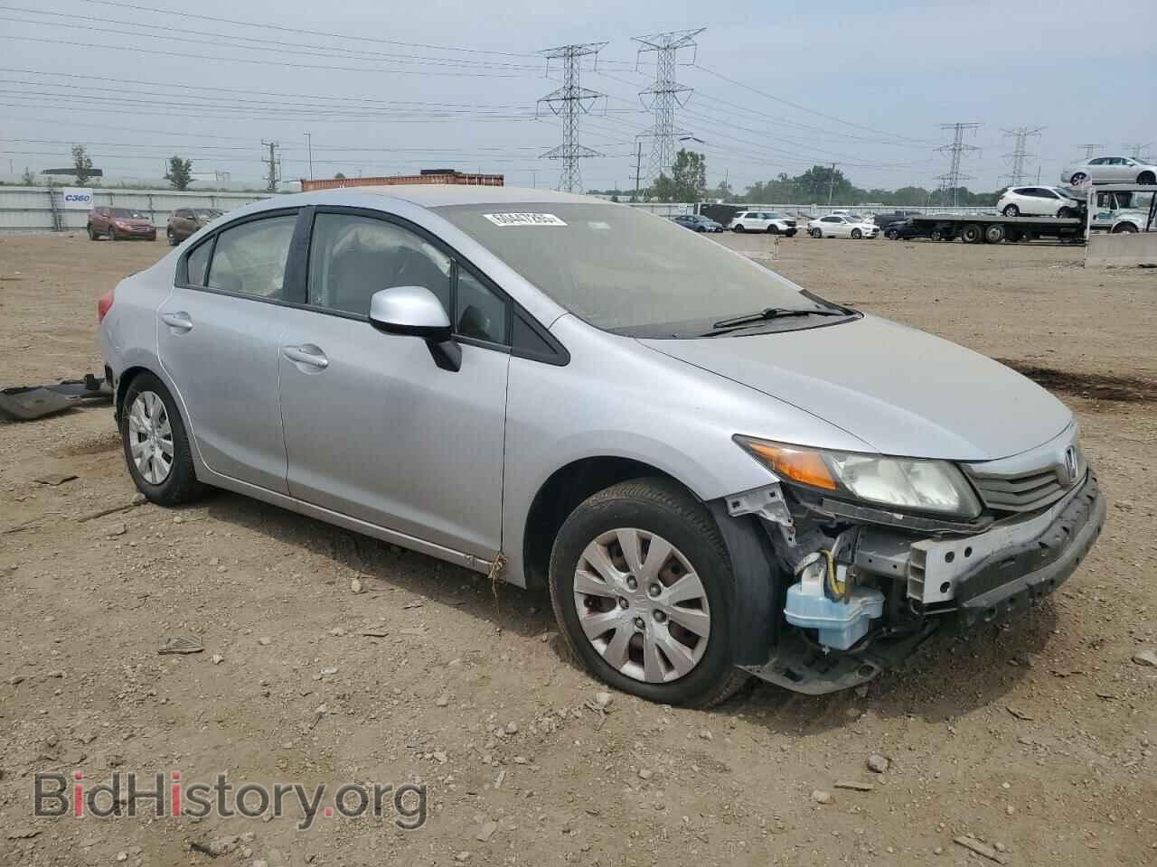 2012 HONDA CIVIC - VIN: 19XFB2F55CE072732 - Фото 4