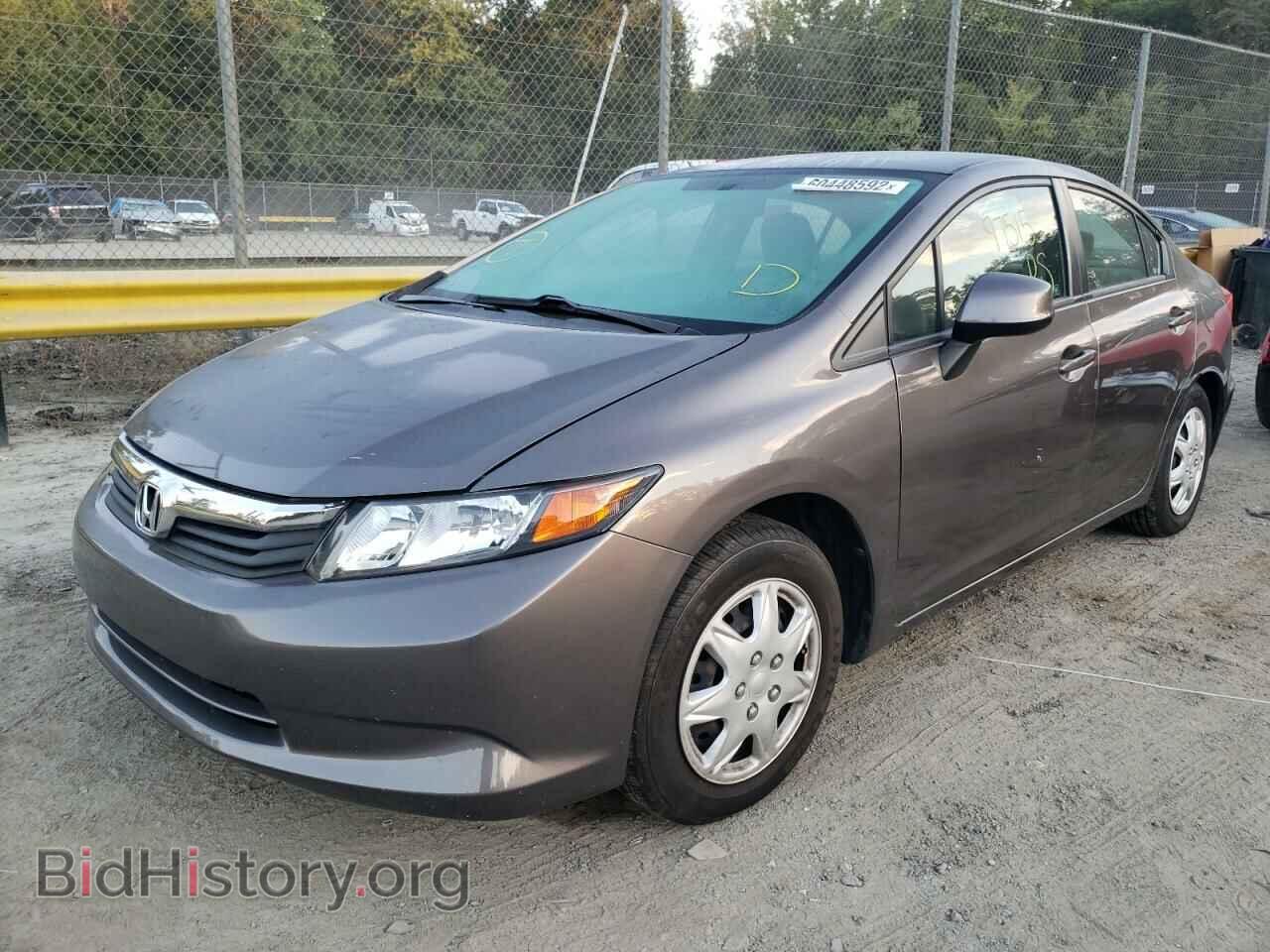 2012 HONDA CIVIC - VIN: 19XFB2F58CE015425 - Фото 2