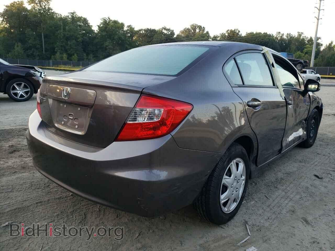 2012 HONDA CIVIC - VIN: 19XFB2F58CE015425 - Фото 4