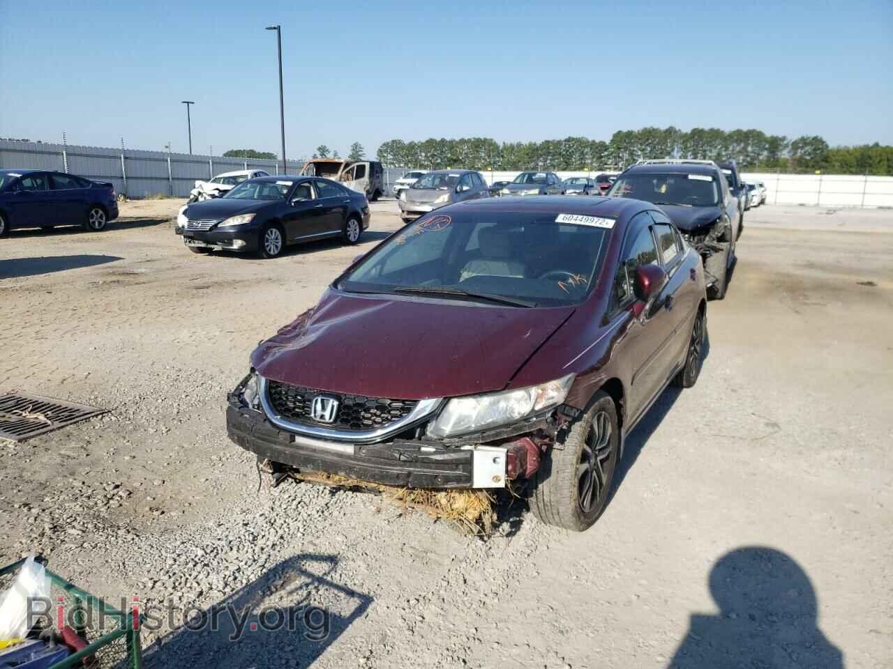 2014 HONDA CIVIC - VIN: 2HGFB2F85EH500270 - Фото 2
