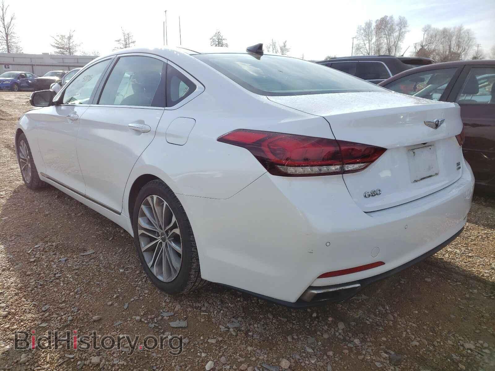 2017 GENESIS G80 - VIN: KMHGN4JEXHU178077 - Фото 3