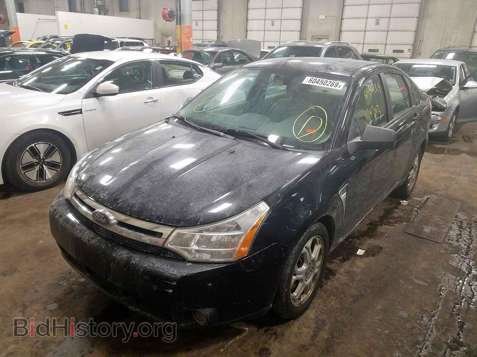 2008 FORD FOCUS - VIN: 1FAHP35N28W141476 - Фото 2