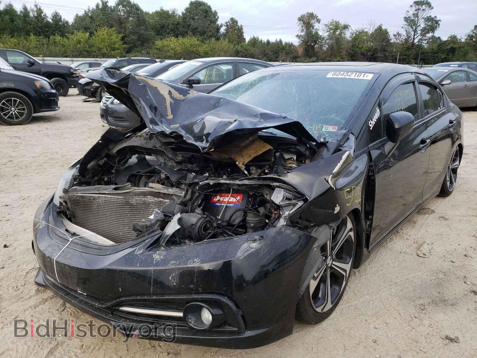 2015 HONDA CIVIC - VIN: 2HGFB6E58FH702522 - Фото 2