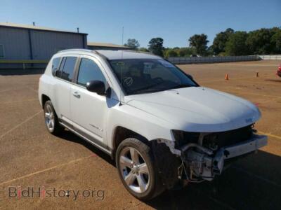2012 Jeep COMPASS Compass LI, white — VIN 1C4NJCCB6CD509900, Copart