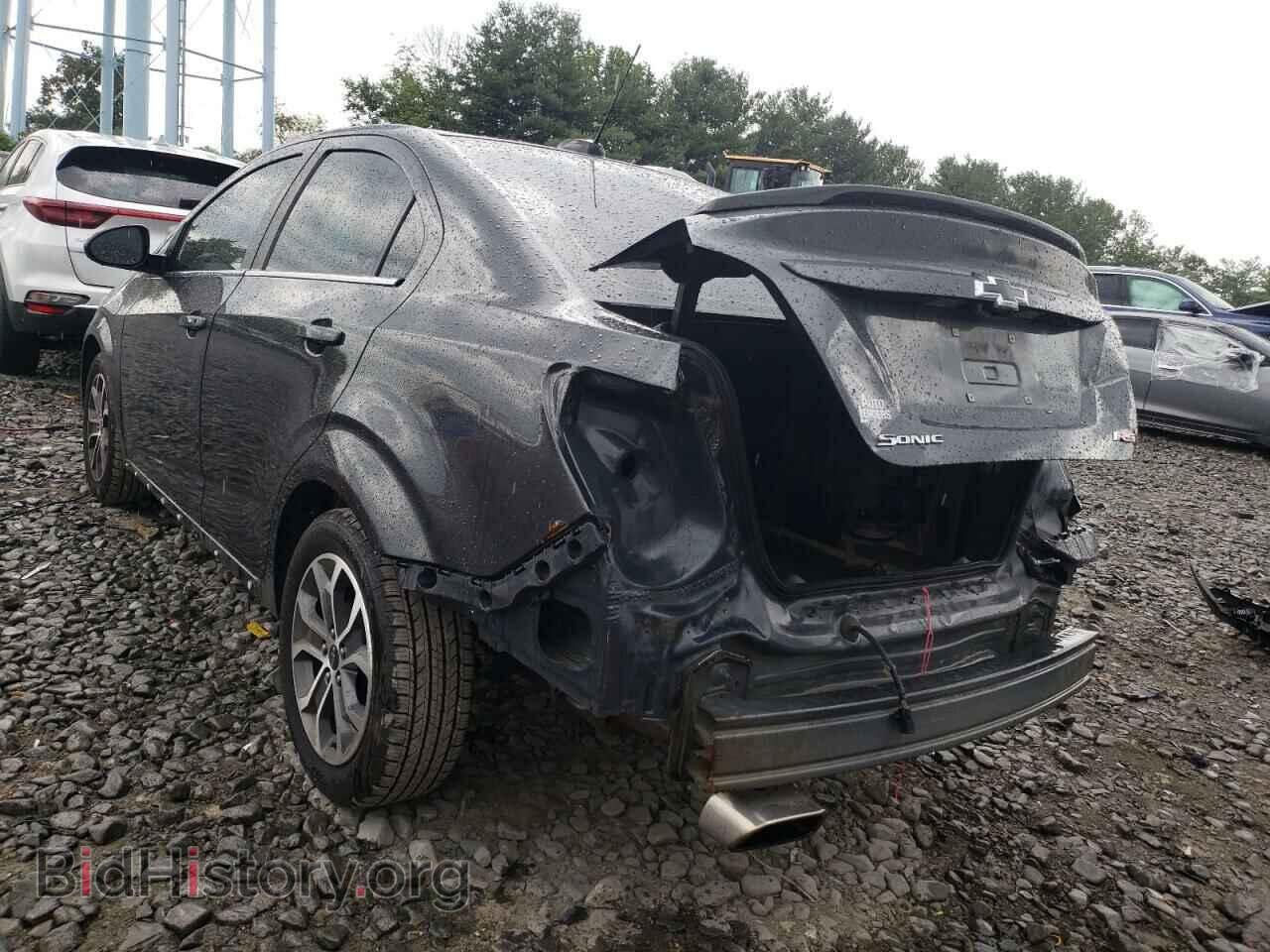 2019 CHEVROLET SONIC - VIN: 1G1JD5SB6K4127201 - Фото 2