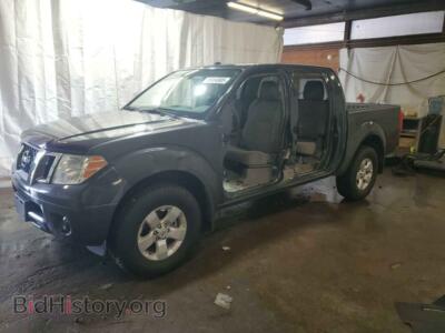 2012 Nissan FRONTIER S, темно-серый — VIN 1N6AD0EV4CC422656, Copart