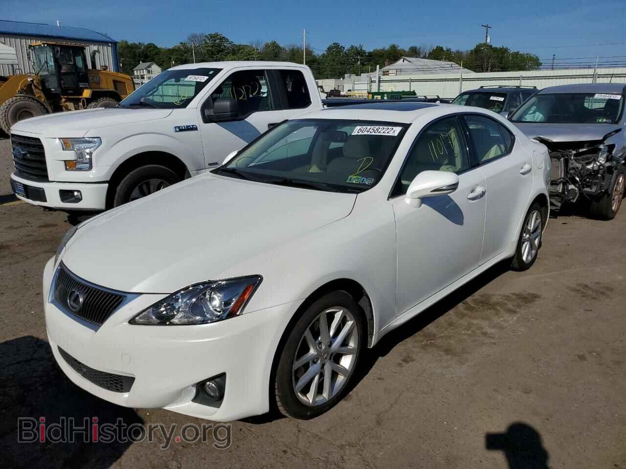 2012 LEXUS IS - VIN: JTHCF5C2XC5053445 - Фото 2