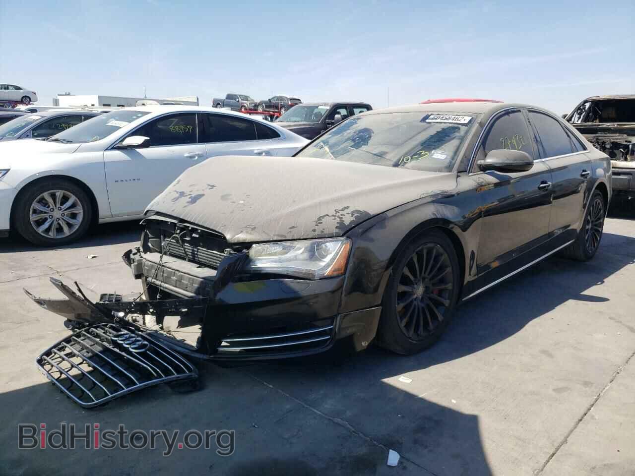 2013 AUDI A8 - VIN: WAUA2AFD5DN016800 - Фото 2