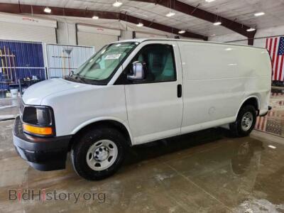 2017 Chevrolet EXPRESS, белый — VIN 1GCWGAFGXH1342450, Copart