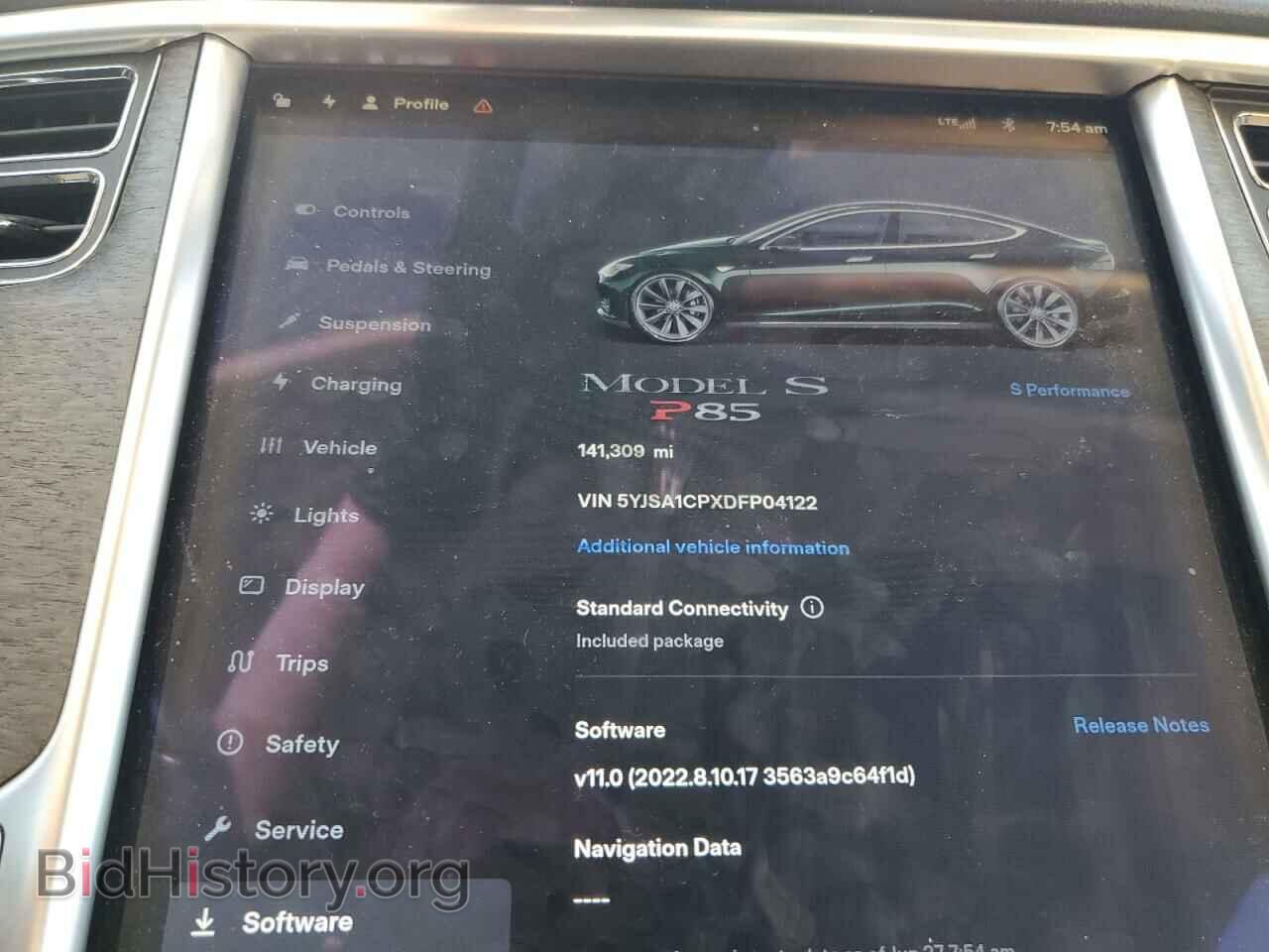 2013 TESLA MODEL S - VIN: 5YJSA1CPXDFP04122 - Фото 9