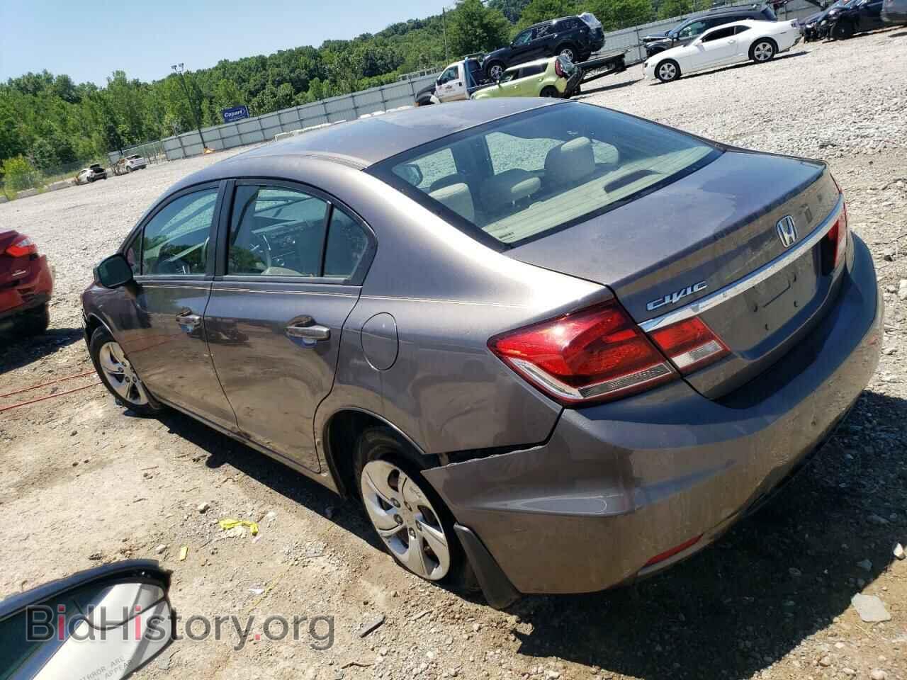 2013 HONDA CIVIC - VIN: 19XFB2F53DE011669 - Фото 2