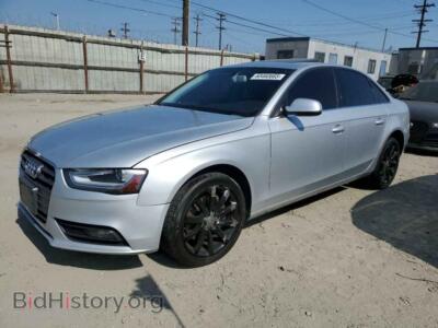2013 Audi A4 PREMIUM PLUS, silver — VIN WAUFFAFL3DN046735, Copart