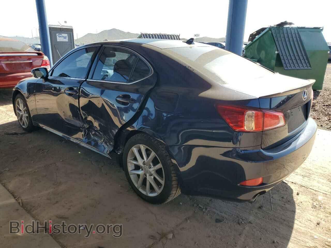 2012 LEXUS IS - VIN: JTHBF5C23C5159831 - Фото 2
