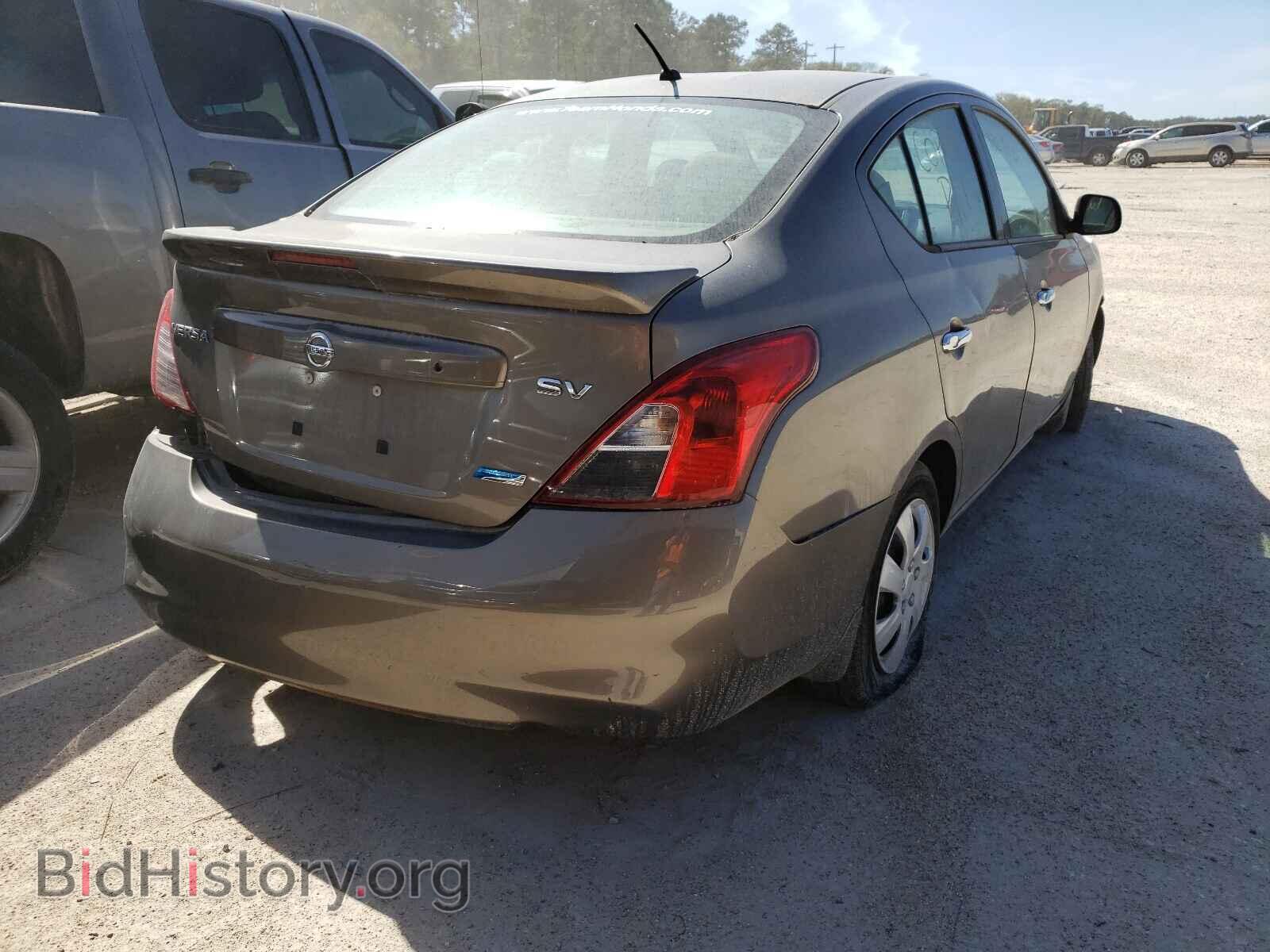 2014 NISSAN VERSA - VIN: 3N1CN7APXEK447649 - Фото 4