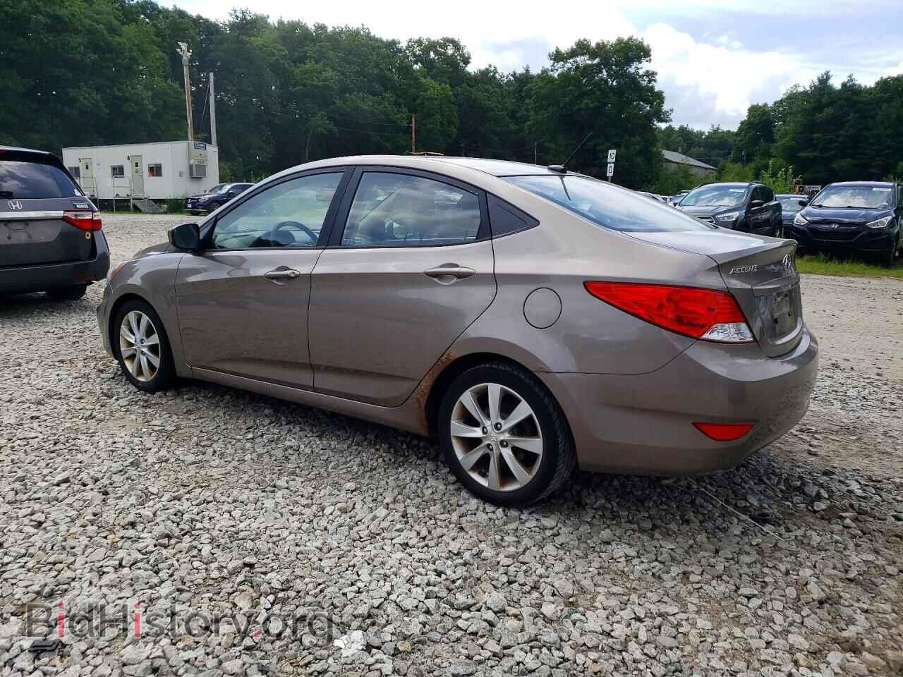 2013 HYUNDAI ACCENT - VIN: KMHCU4AE5DU463569 - Фото 2