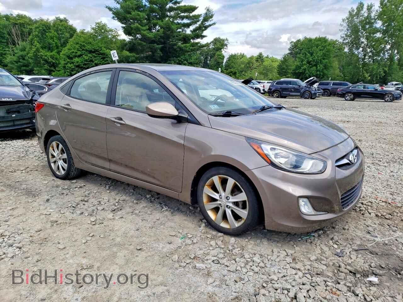 2013 HYUNDAI ACCENT - VIN: KMHCU4AE5DU463569 - Фото 4