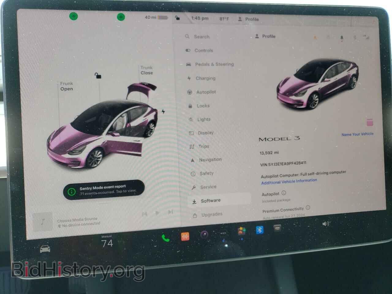 2023 TESLA MODEL 3 - VIN: 5YJ3E1EA9PF428411 - Фото 9