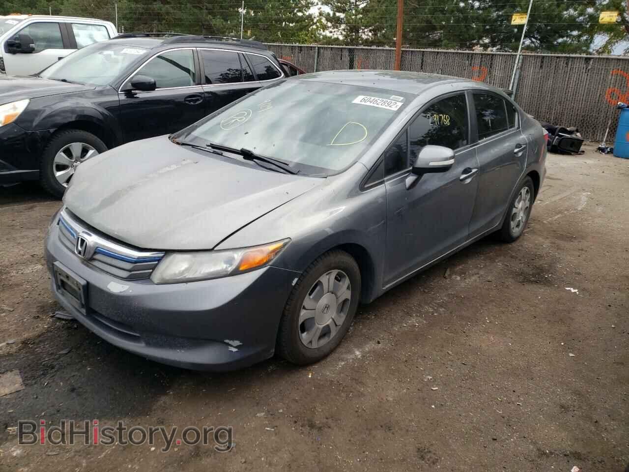 2012 HONDA CIVIC - VIN: JHMFB4F35CS007434 - Фото 2