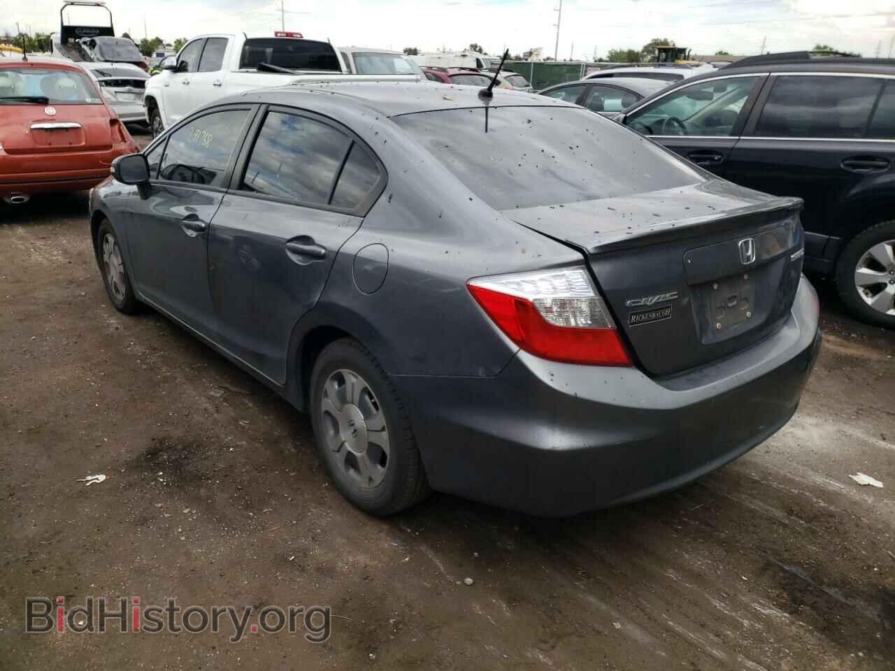 2012 HONDA CIVIC - VIN: JHMFB4F35CS007434 - Фото 3