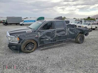 2022 RAM 3500 Longhorn, черный — VIN 3C63R3KL6NG269772, Copart