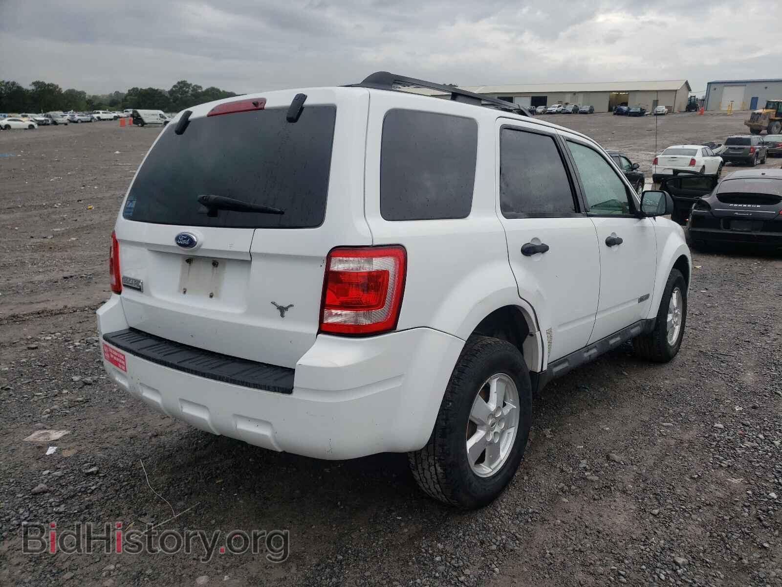 2008 FORD ESCAPE - VIN: 1FMCU03Z38KB34119 - Фото 4