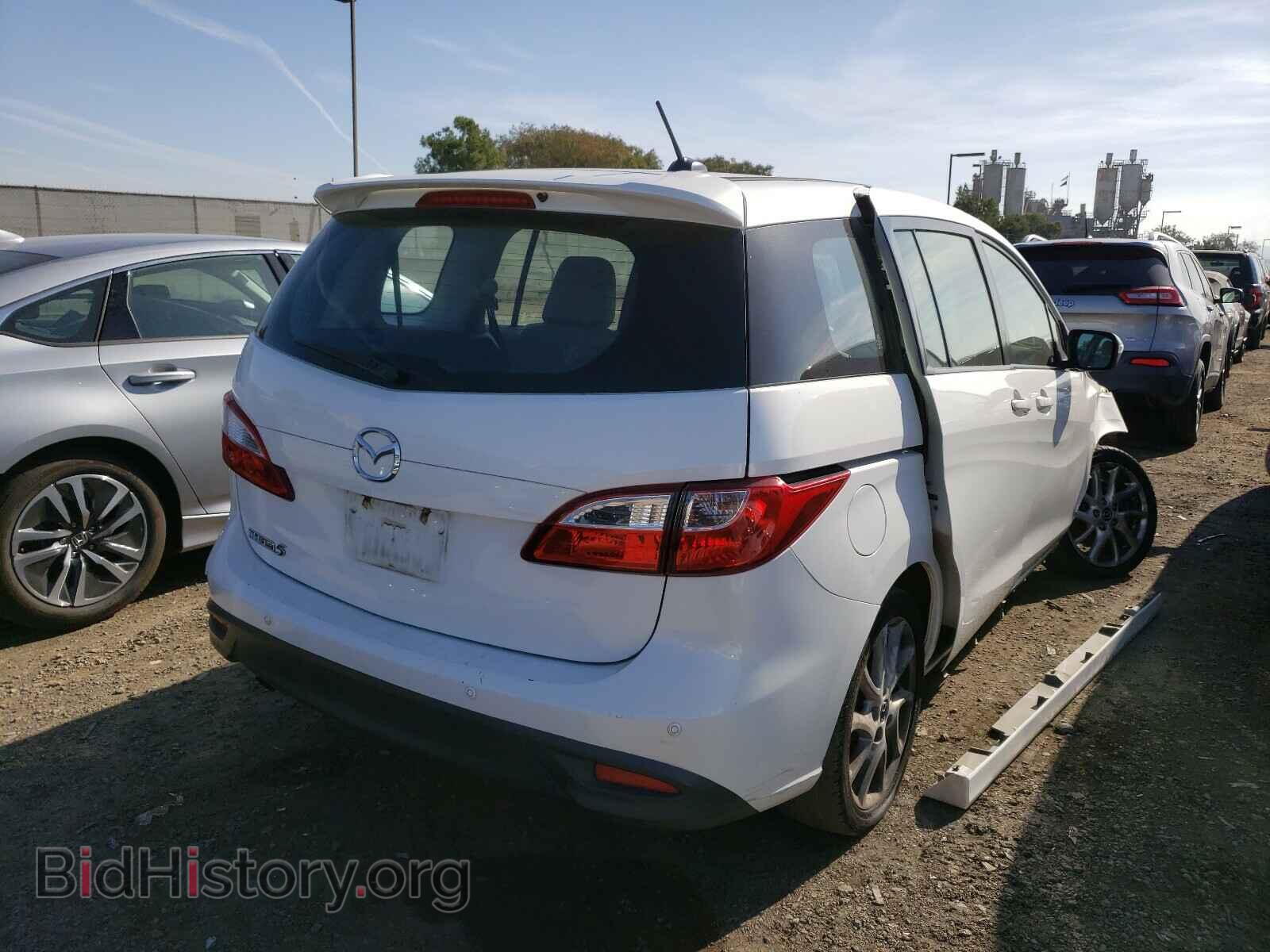 2014 MAZDA 5 - VIN: JM1CW2DL4E0162832 - Фото 4