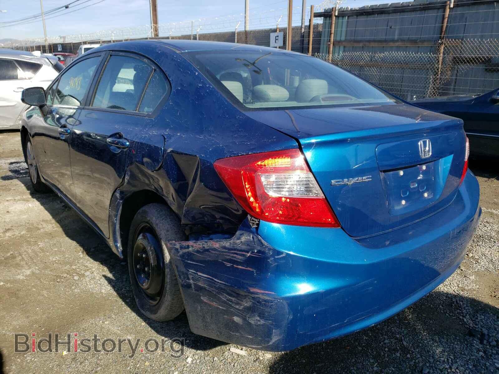 2012 HONDA CIVIC - VIN: 19XFB2F55CE367460 - Фото 3