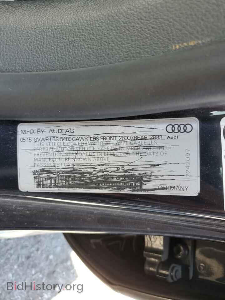 2016 AUDI A7 - VIN: WAUWGAFC2GN025179 - Фото 10