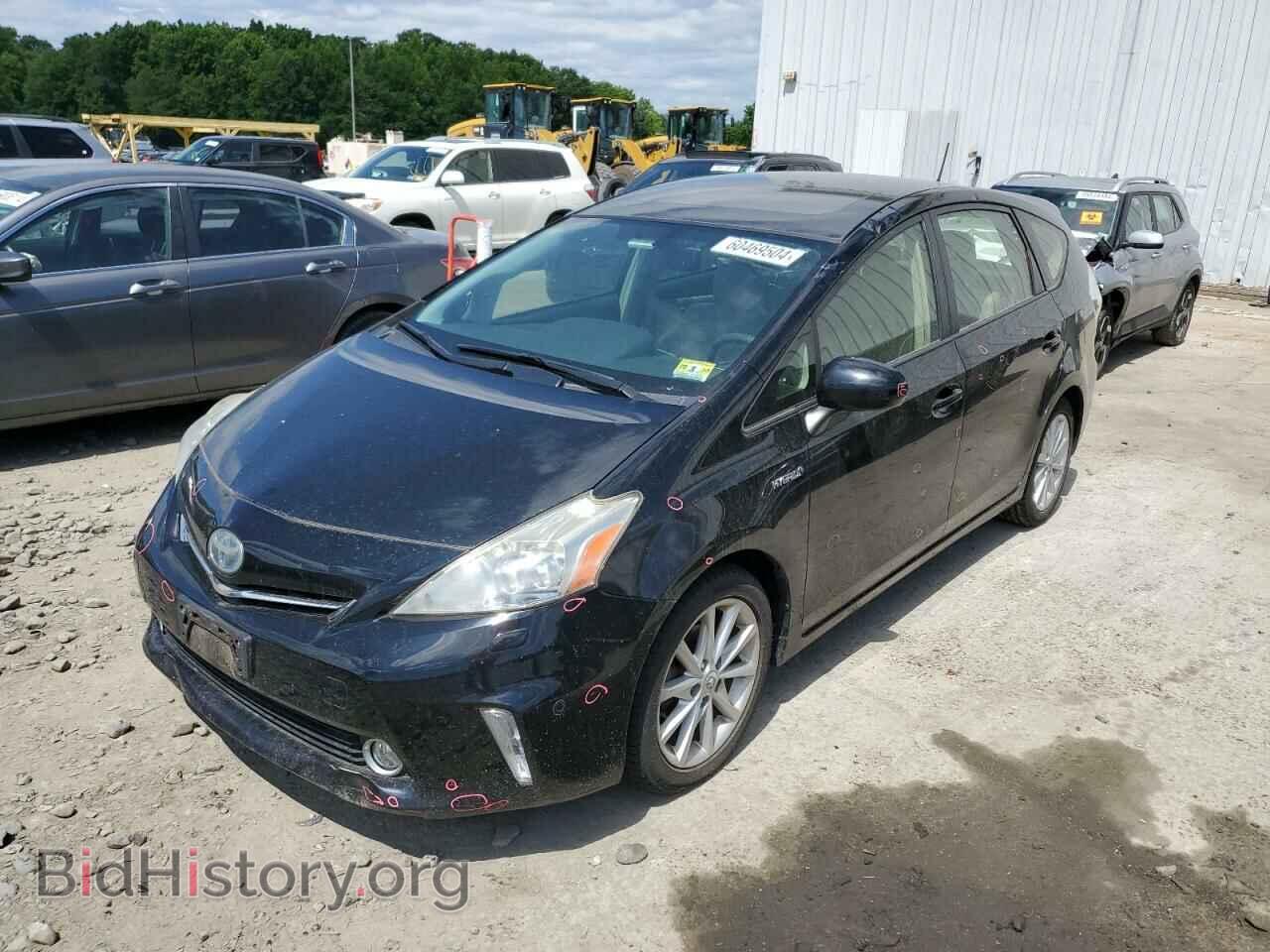 Фотография JTDZN3EU2C3136512 - TOYOTA PRIUS 2012