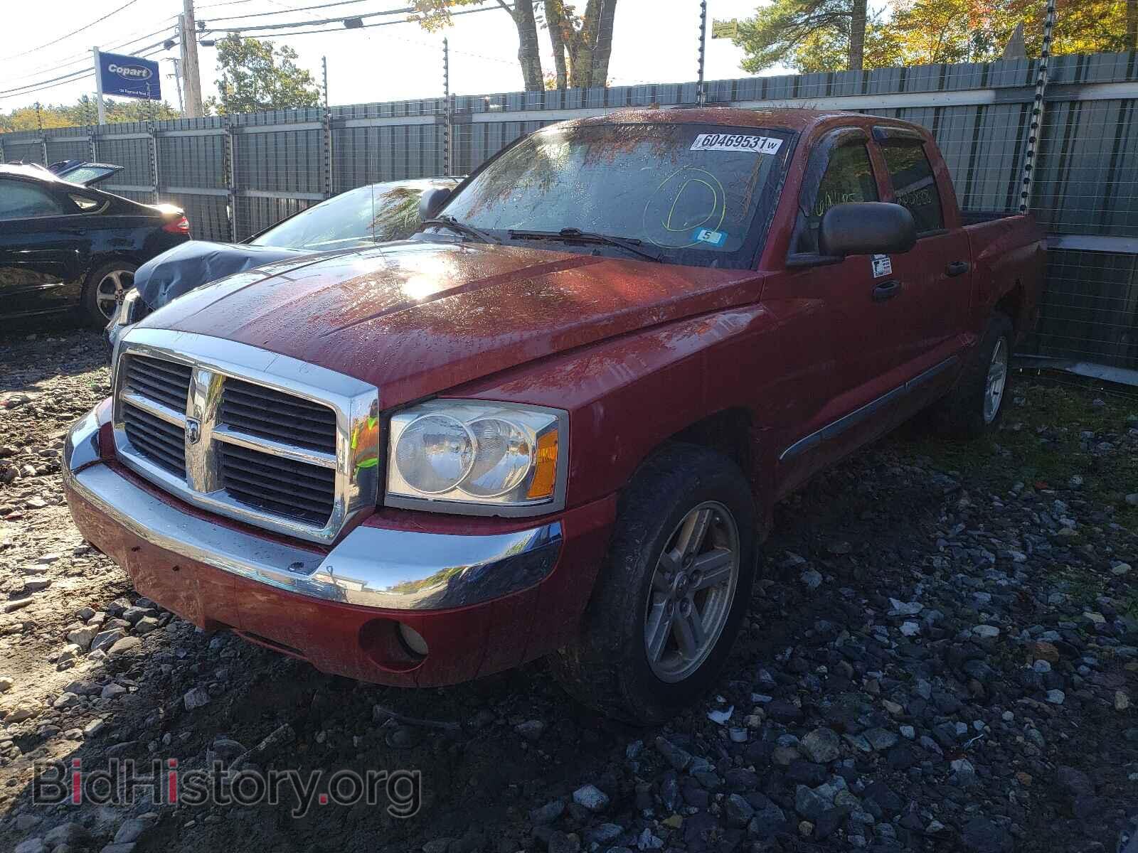 2007 DODGE DAKOTA - VIN: 1D7HW58J97S192955 - Фото 2