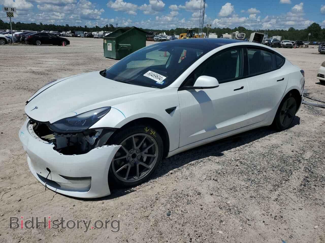Photo 5YJ3E1EA7MF100206 - TESLA MODEL 3 2021