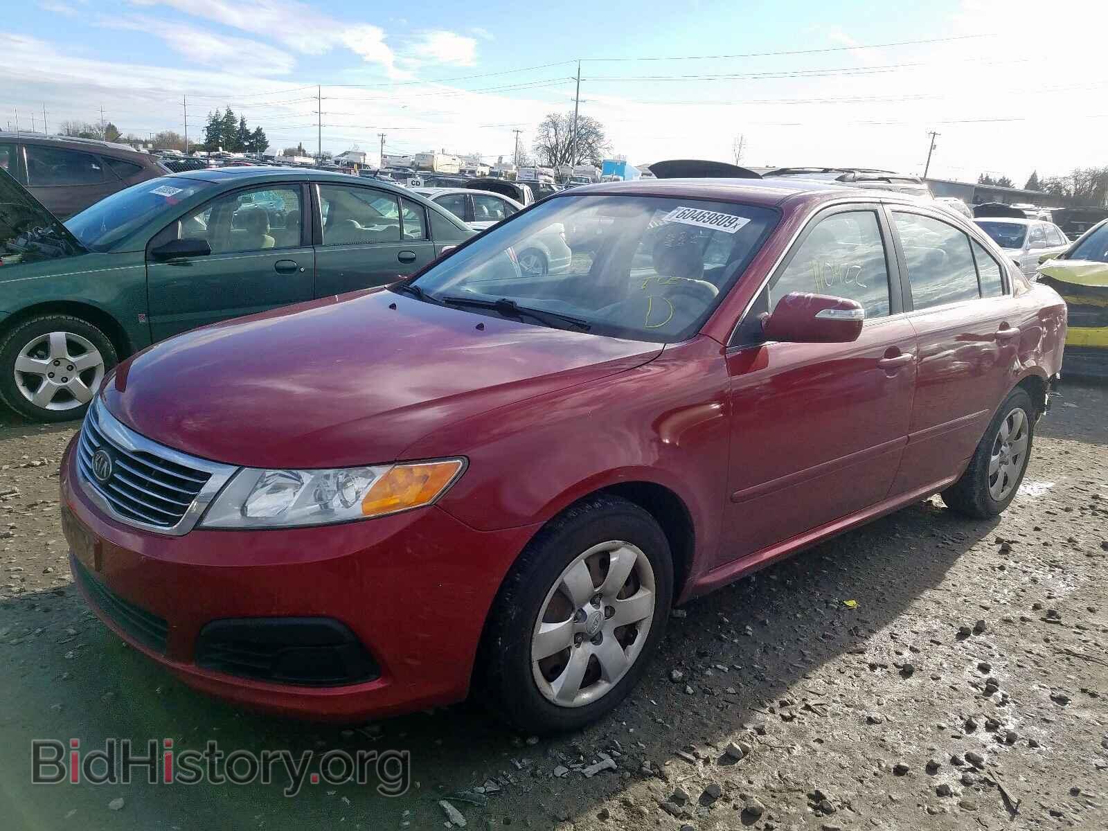 2009 KIA OPTIMA - VIN: KNAGE228995331459 - Фото 2