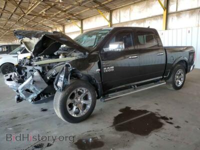 2015 RAM 1500 Laramie, black — VIN 1C6RR6NT6FS669137, Copart