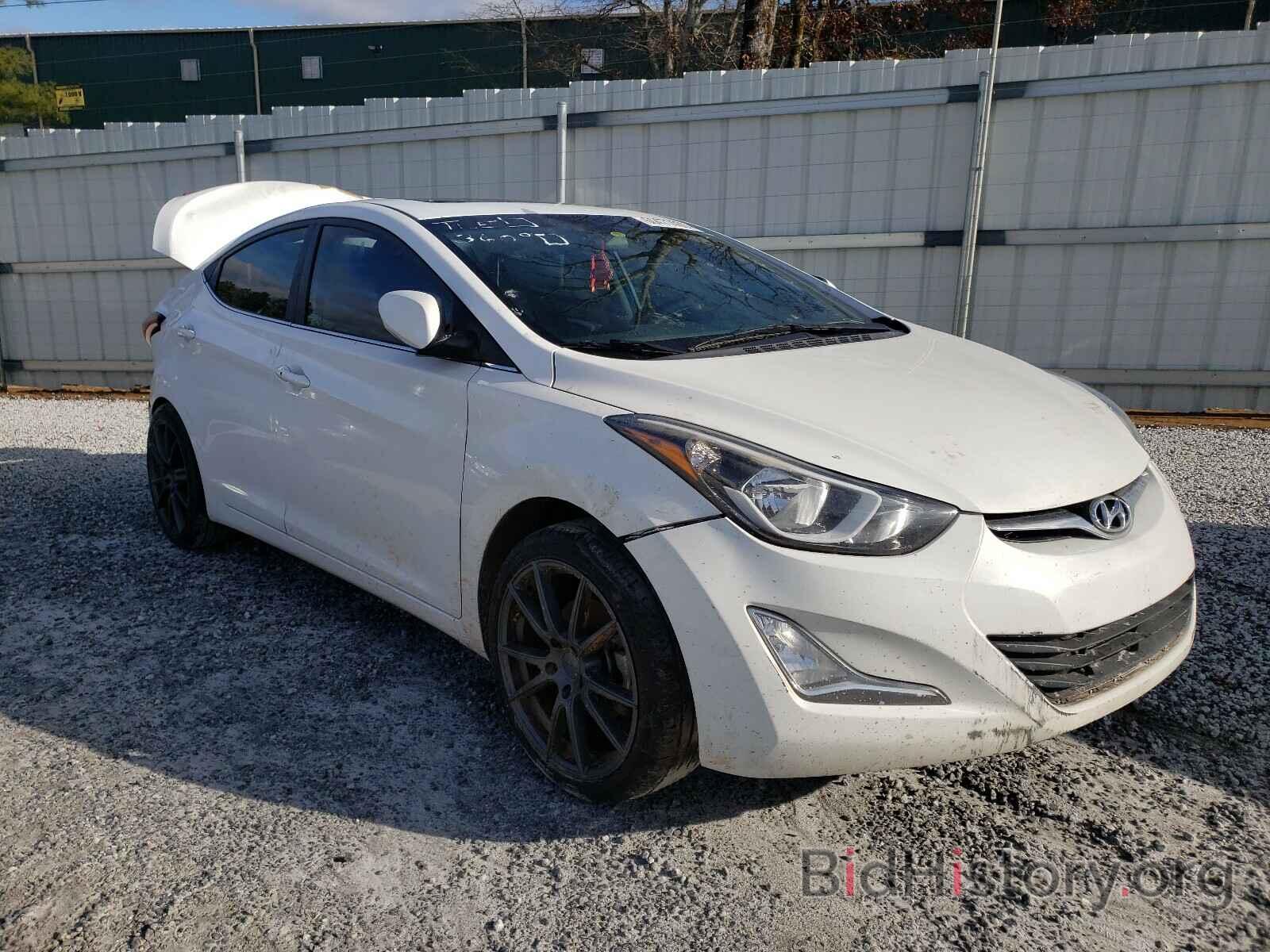 Фотография 5NPDH4AE4GH767097 - HYUNDAI ELANTRA 2016