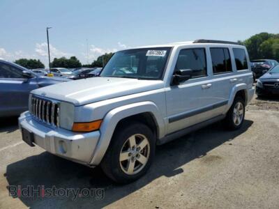 2008 Jeep COMMANDER, silver — VIN 1J8HG48KX8C194924, Copart