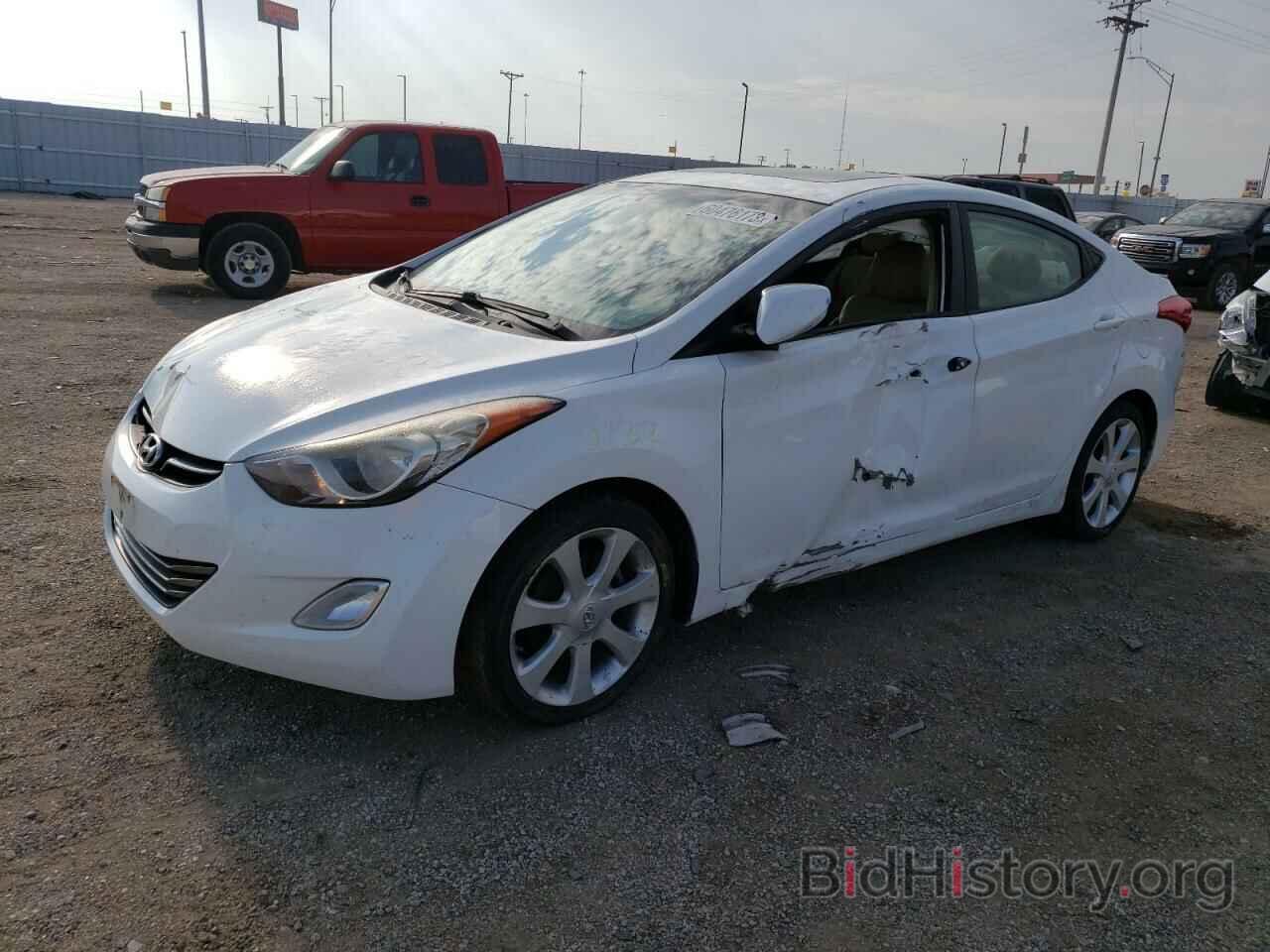 Photo 5NPDH4AE7BH011157 - HYUNDAI ELANTRA 2011