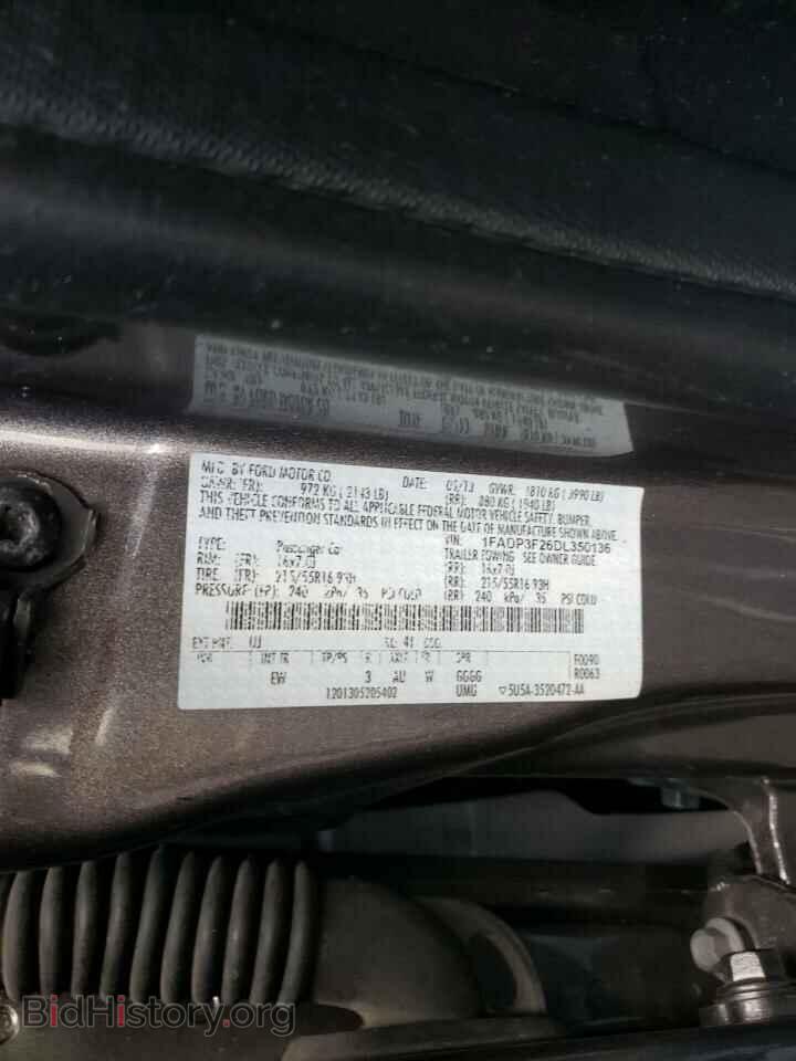 2013 FORD FOCUS - VIN: 1FADP3F26DL350136 - Photo 10