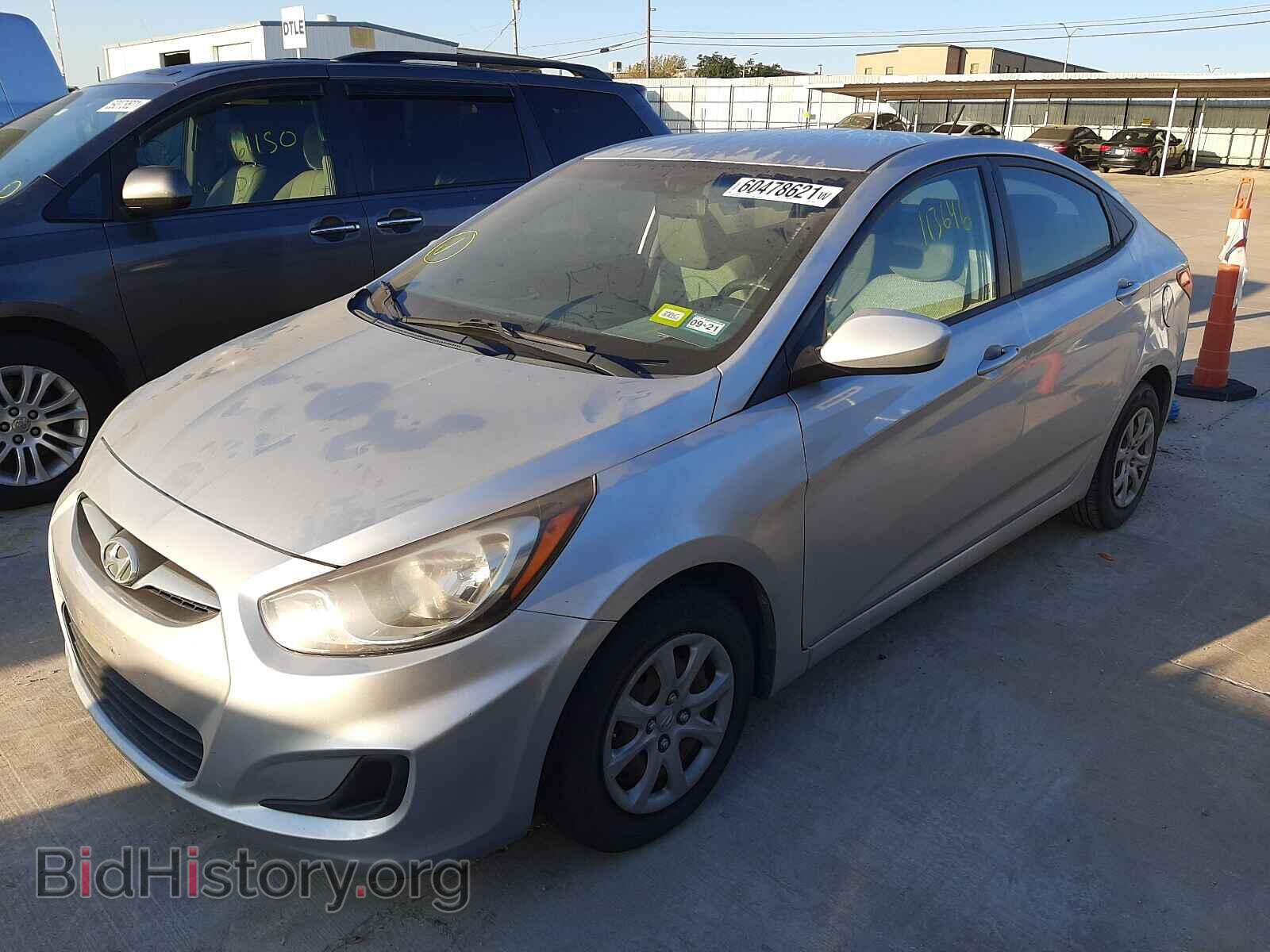 2012 HYUNDAI ACCENT - VIN: KMHCT4AE7CU186473 - Фото 2