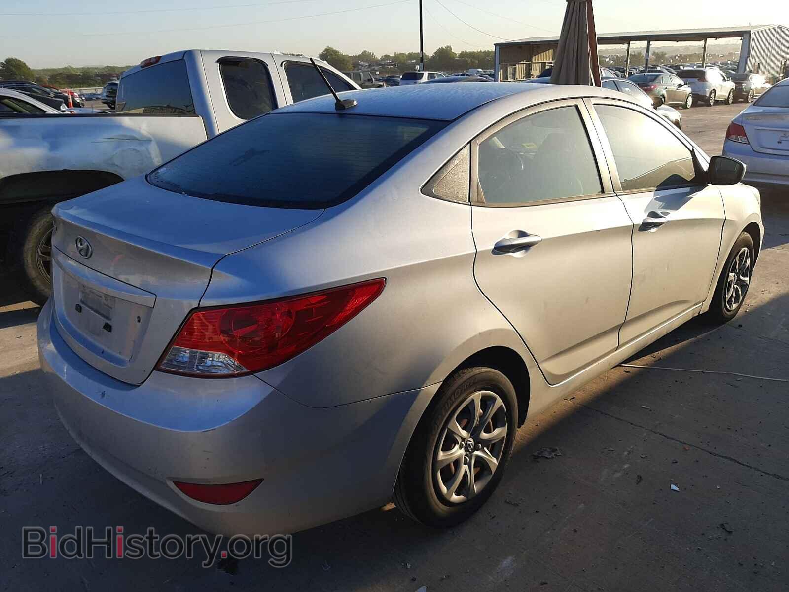 2012 HYUNDAI ACCENT - VIN: KMHCT4AE7CU186473 - Фото 4
